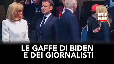 LE GAFFE DI BIDEN E DEI GIORNALISTI