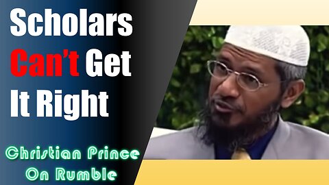 Christian Prince Refutes Zakir Naik and Other "Scholars" Interpretation about Destiny In Islam