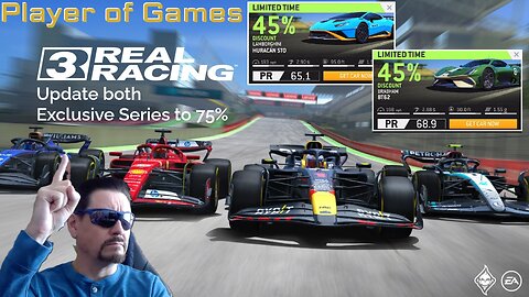 Player of Games: Real Racing 3 Update 12.6: Get the 2 Exclusive Series to 75%! Earn over 100 GOLD!v2