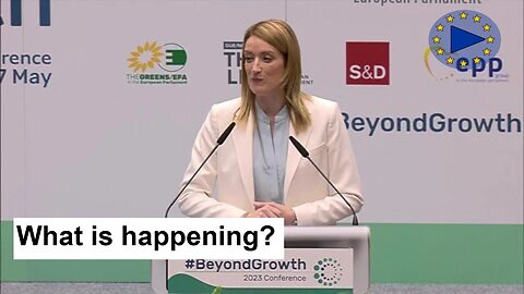 Roberta Metsola's Intro to Beyond Growth 2023 Conference | Brussels