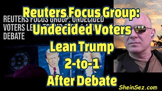 Reuters Focus Group: Undecided Voters Lean Trump 2-to-1 After Debate-648