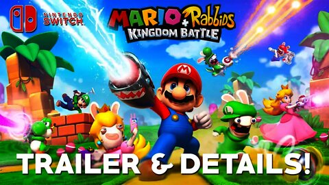 Mario + Rabbids Kingdom Battle Announced! - Trailer, Release Date, & Details!