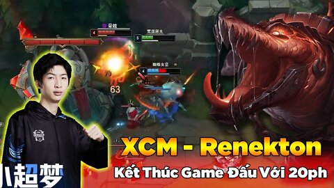 Cầm Renekton vs Darius Xiao Chao Meng Kết Thúc Game Đấu Với 20ph | Wakanda Forever TFT