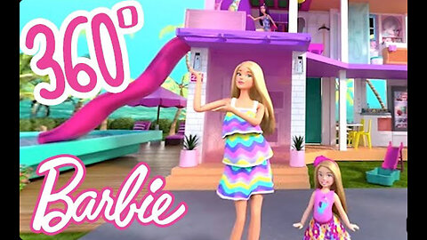 | * BARBIE'S NEW DREAMHOUSE 360° VIRTUAL HOUSE TOUR! |