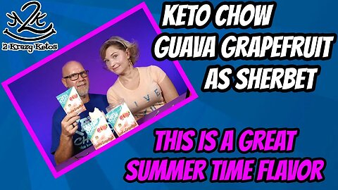 Keto Guava Grapefruit Sherbet & Pudding | is Keto Chow Guava Grapefruit good