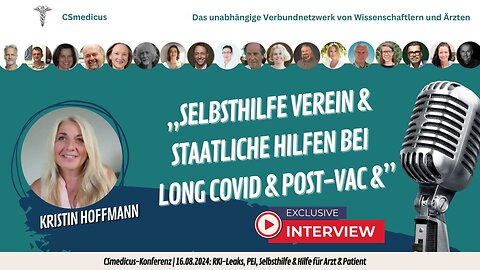 Kristin Hoffmann | „Selbsthilfe Verein & staatliche Hilfen bei Long COVID & Post-Vac“