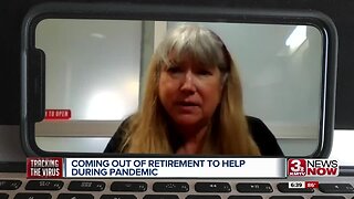 Respiratory therapist comes out of retirement to help during pandemic