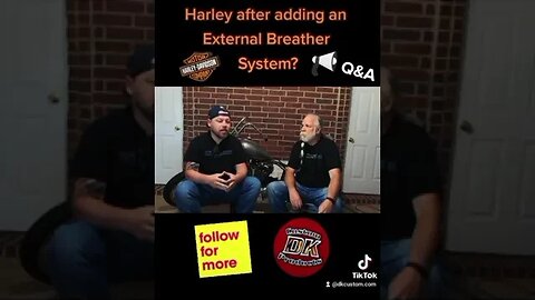 Q&A About Venting Your Harley Externally! #shorts