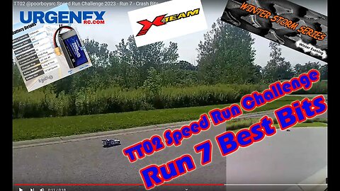 TT02 @poorboysrc Speed Run Challenge 2023 - Run 7 - Crash Bits - short