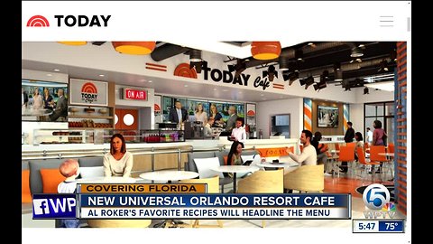 'Today' show-themed cafe to open at Universal Orlando Resort