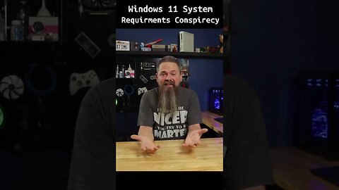 What's With Windows 11 System Requirements #Shorts