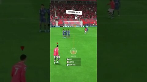 Never Try FIFA 23 FREE KICKS 😍😍 #fifa23 #viral #viralshorts #football #shorts