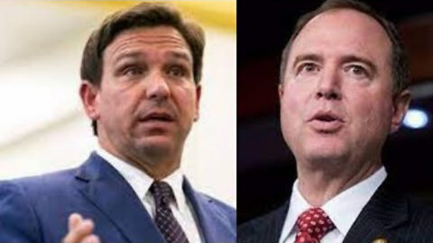 Congress ERUPTS as Gov. De Santis DESTROY pencil NECK Adam Schiff And Entire Dems