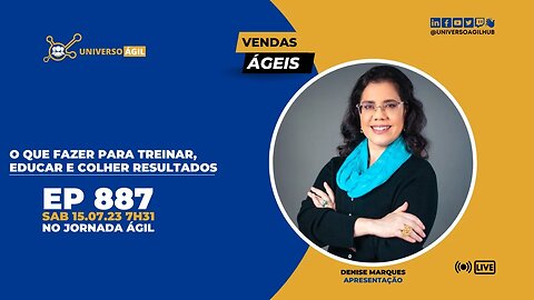 #JornadaAgil731 E887 #VendasÁgeis O que fazer para Treinar