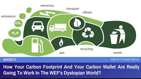 How Your Carbon Wallet & Footprint Are Really Going To Work In The WEF’s Dystopian World?