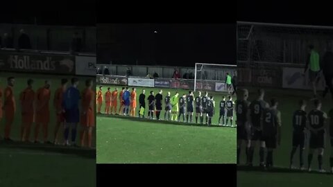 The Last Post is Played Before a Non League Football Match #shorts