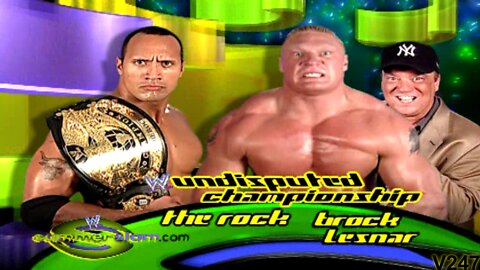 The Rock vs Brock Lesnar SummerSlam 2002 Highlights