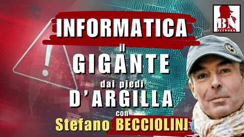 INFORMATICA: un gigante dai PIEDI di ARGILLA - con Stefano BECCIOLINI | Il Punt🔴 di Vista del Sabato