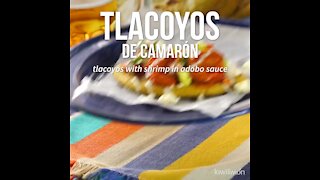 Shrimp Tlacoyos