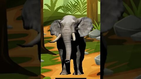 Wild Animal Sounds In Nature #shorts #short #ytshorts #elephant #elephantsound