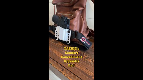 TACRIG’s Comfort Concealment Appendix Belt