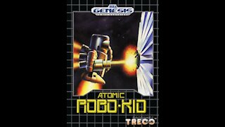 Atomic Runner Sega Mega Drive Genesis Review