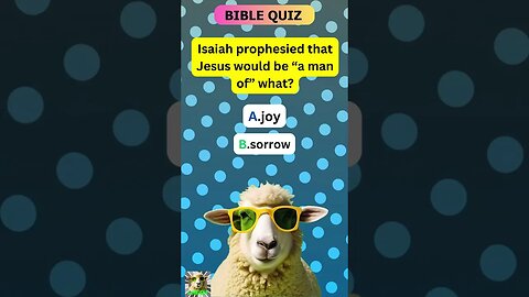 Fellowsheep Its BIBLE Quizz Day! 🤔🥳 Quizz #5 #bible #bibleverse #trendingshorts #trending #viral