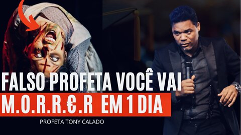 O DEMÔNIO DESAFIA O PROFETA: VAIS MORRER HOJE