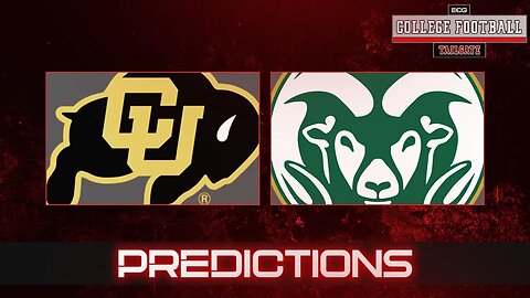 Colorado vs Colorado State - Breakdown & Predictions | Week 3 - 2023