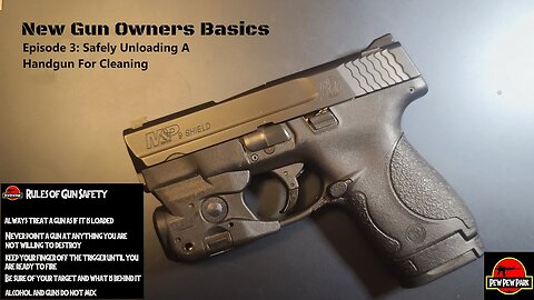 New Gun Owners Basics: Safely Unloading A Handgun For Cleaning