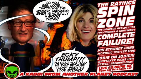 LIVE@5 - The Doctor Who Ratings SPIN ZONE!!! Jon Stewart Joins Twitter Mob Against JK Rowling!