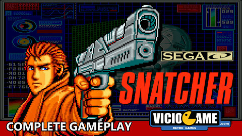 🎮 Snatcher (Sega CD) Complete Gameplay