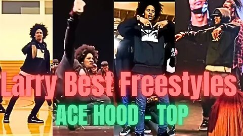 LES TWINS | Larry Freestyles To Ace Hood - Top