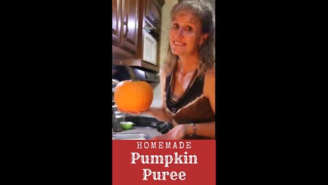 Homemade Pumpkin Puree | Bake with Me