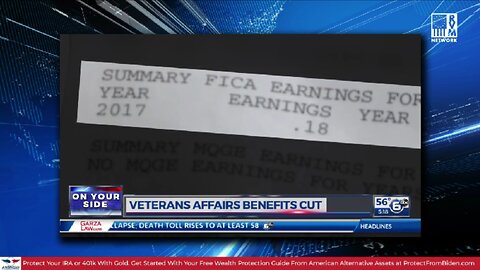 Disabled Veteran Has Benefits Cut Over Earning Eighteen Cents In 2017