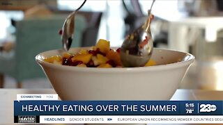 Maintaining healthy eating habits over the summer