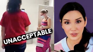 Senator CONFRONTED In Bathroom BY WOKE ACTIVISTS | Kyrsten Sinema