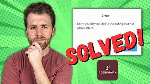 How to Delete a Poshmark Listing that has Active Offers