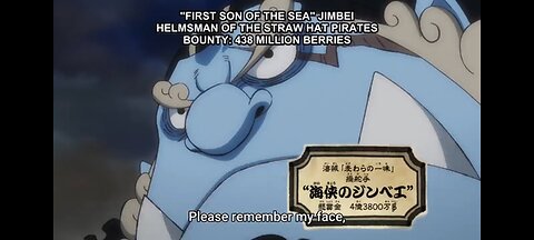 Jinbei officially joins Straw hats