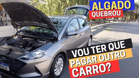 Deu Ruim! ALUGUEI UM CARRO SEM AVISAR QUE ERA PARA TRABALHAR DE UBER E O CARRO QUEBROU