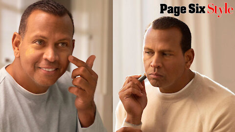 Alex Rodriguez launches makeup for men