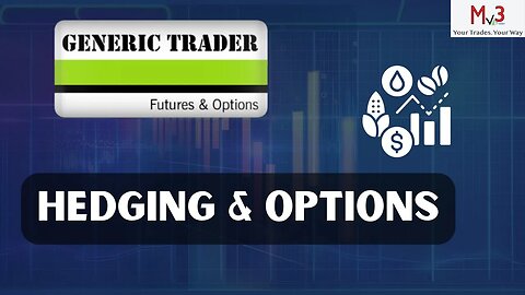 Generic Trader Setup for Hedging Commodities Options and Trading