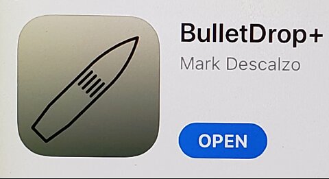 Planning part 2 of the distance pellet shooting series using Bulletdrop plus ballistic app