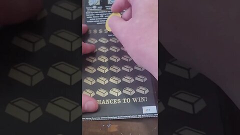 $30 Gold Rush Scratch Off Ticket Test!