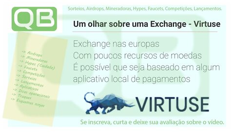 DICA - UM OLHAR SOBRE UMA EXCHANGE - Virtuse