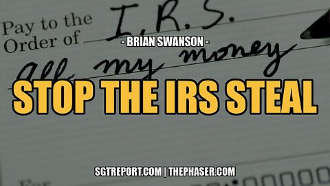 STOP PAYING "INCOME" TAX ON YOUR "CAPITAL" -- BRIAN SWANSON