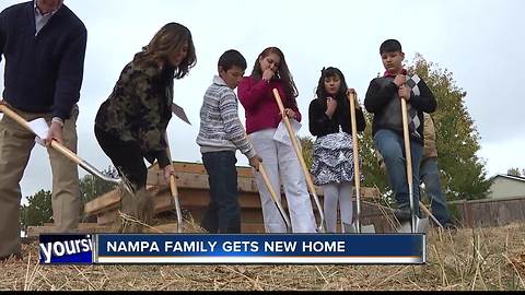 Canyon County Habitat Ground Breaks New Home