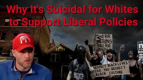 Vincent James || Why It's Suicidal for Whites to Support Liberal Policies