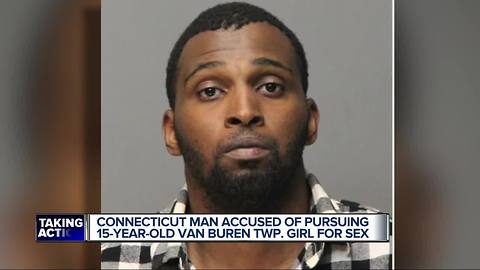 Connecticut man accused of pursuing 15-year-old metro Detroit girl for sex