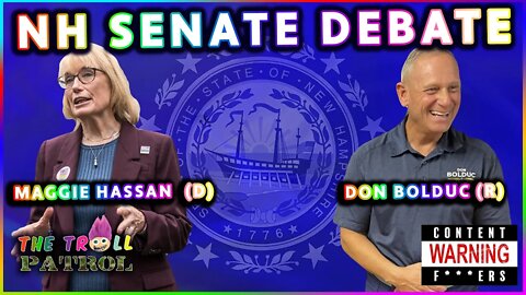 New Hampshire Senate Debate: Democratic Incumbent Maggie Hassan vs Republican Nominee Don Bolduc